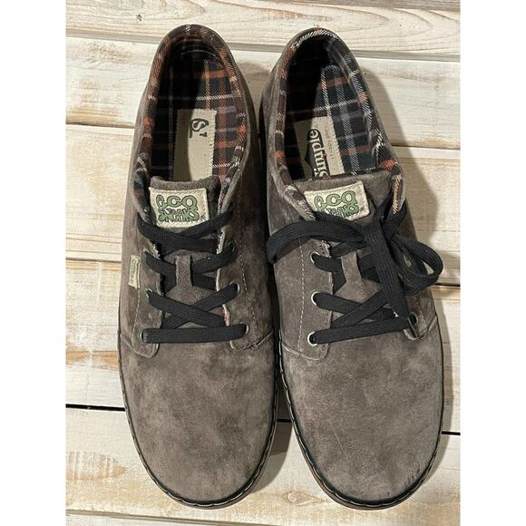 Eco Sneaks Simple Gray Suede Men's‎ Sneaker Shoe Size US 13 - Picture 9 of 9